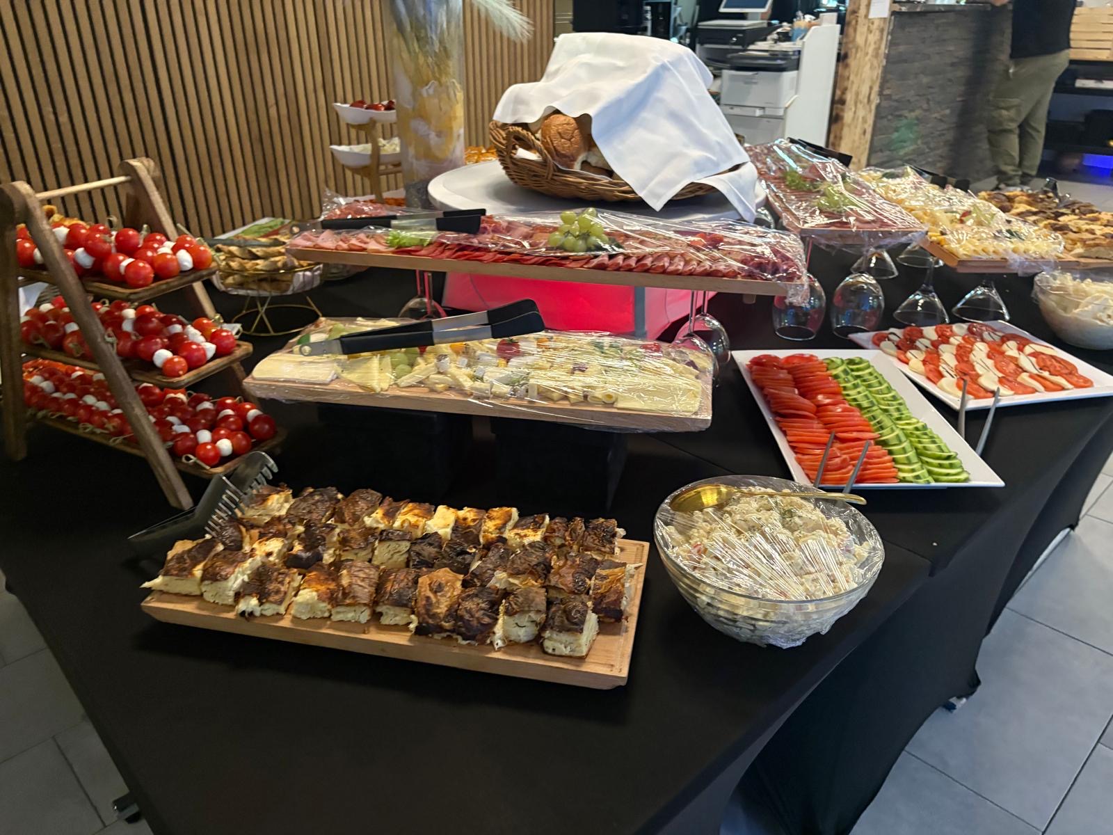 Apéro- und Buffet-Auswahl